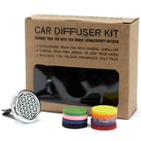Aromatherapy Car Diffuser Kit - Flower of Life - 30mm