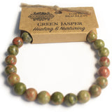 Power Bracelet - Green Jasper - Hira Online
