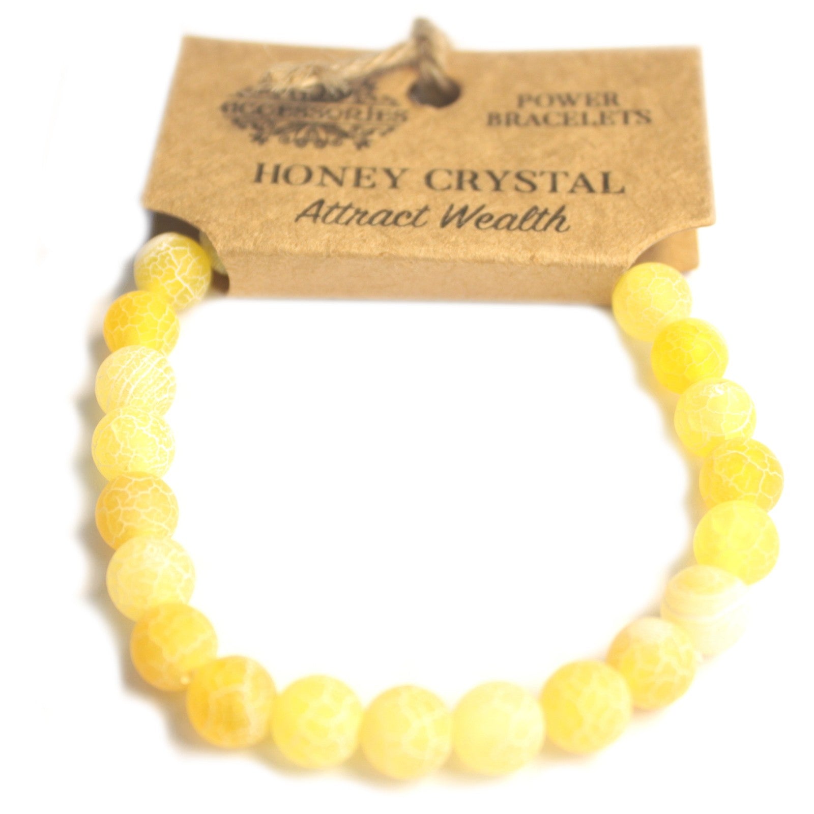 Power Bracelet - Honey Crystal - Hira Online