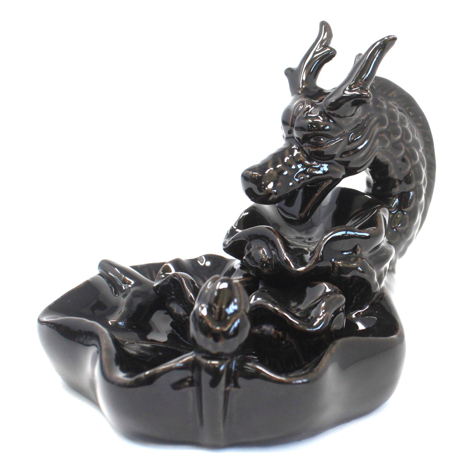 Back Flow Incense Burner - Large Dragon Pool - Hira Online