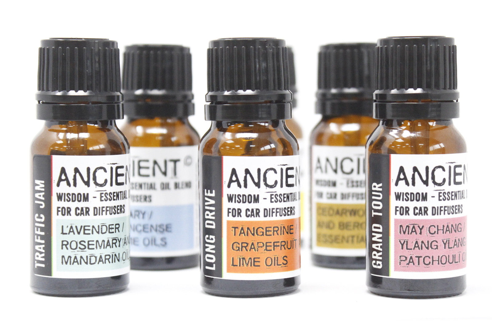 10ml Aromatherapy Blend for Car Diffusers - Travel Ease