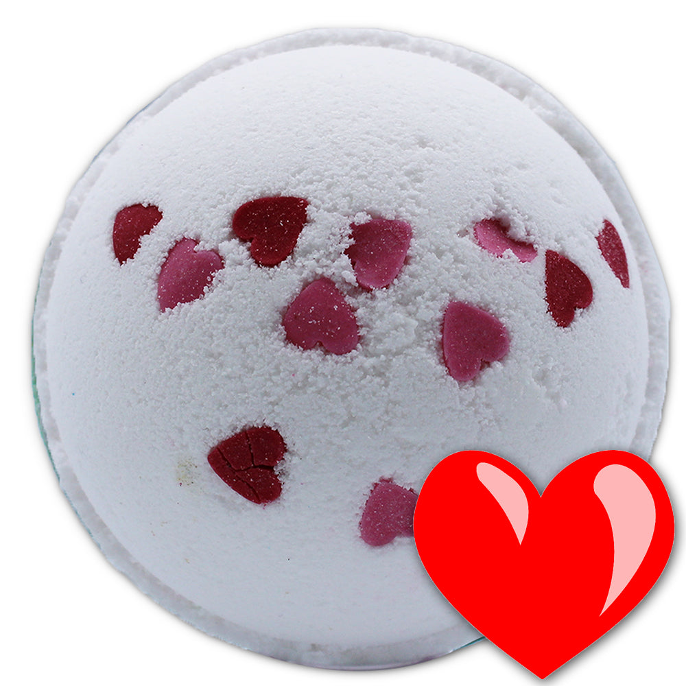 Love Hearts Bath Bomb - Wild Flowers - Hira Online