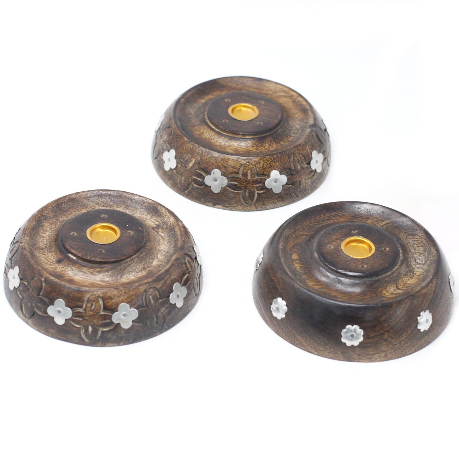 Cone & Stick Burner- Assorted Design - Mango Wood - Hira Online