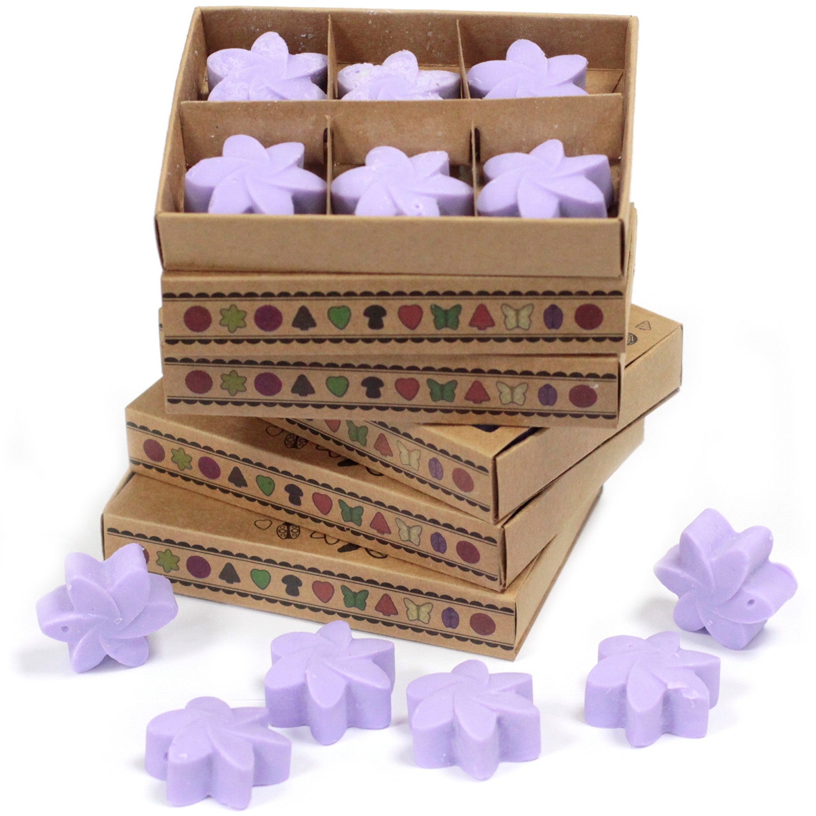 Box of 6 Wax Melts - Lavender Fields - Hira Online