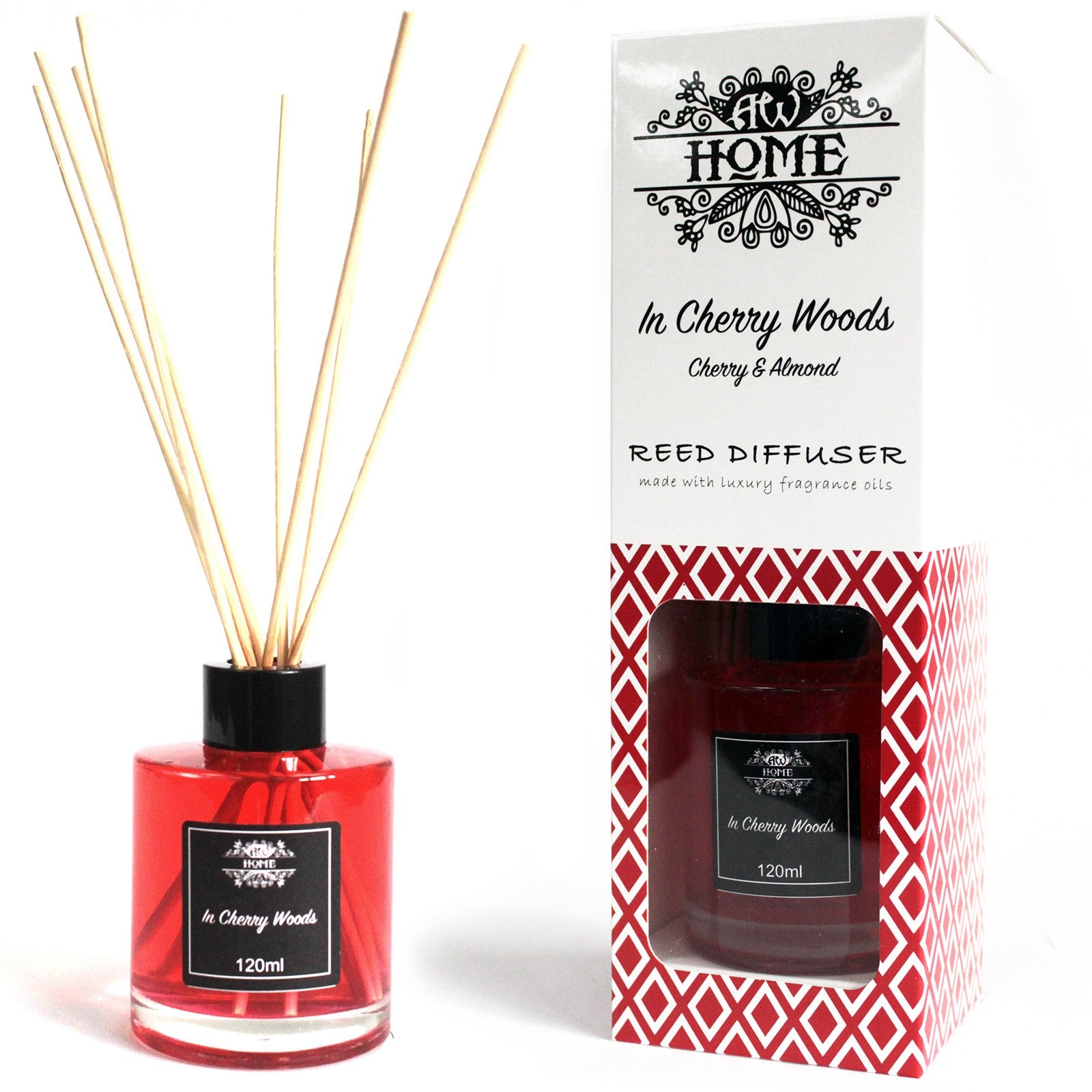 120ml Reed Diffuser - In Cherry Woods - Hira Online