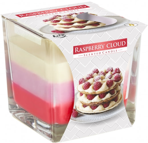 Rainbow Jar Candle - Raspberry Cloud - Hira Online