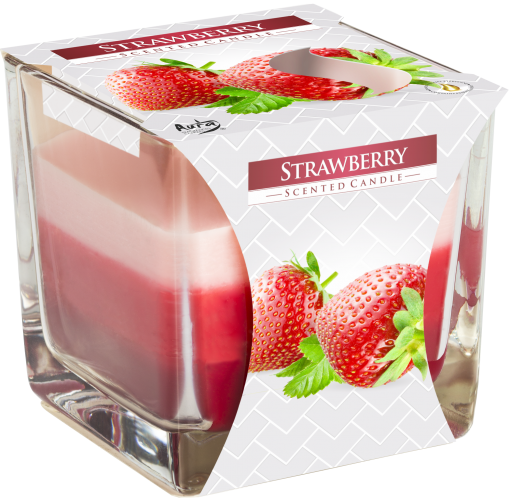 Rainbow Jar Candle - Strawberry - Hira Online