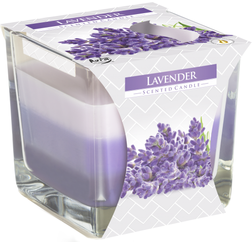 Rainbow Jar Candle - Lavender - Hira Online