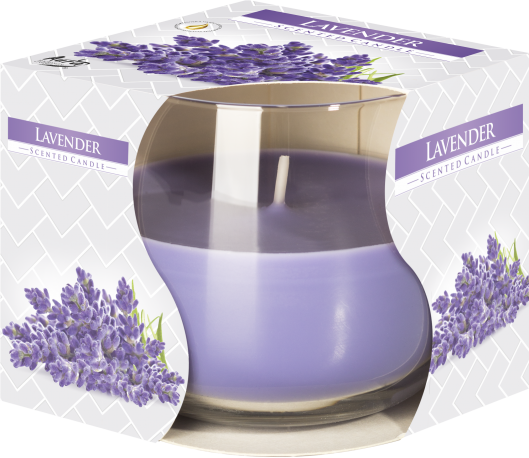 Scented Glass Jar Candle - Lavender - Hira Online