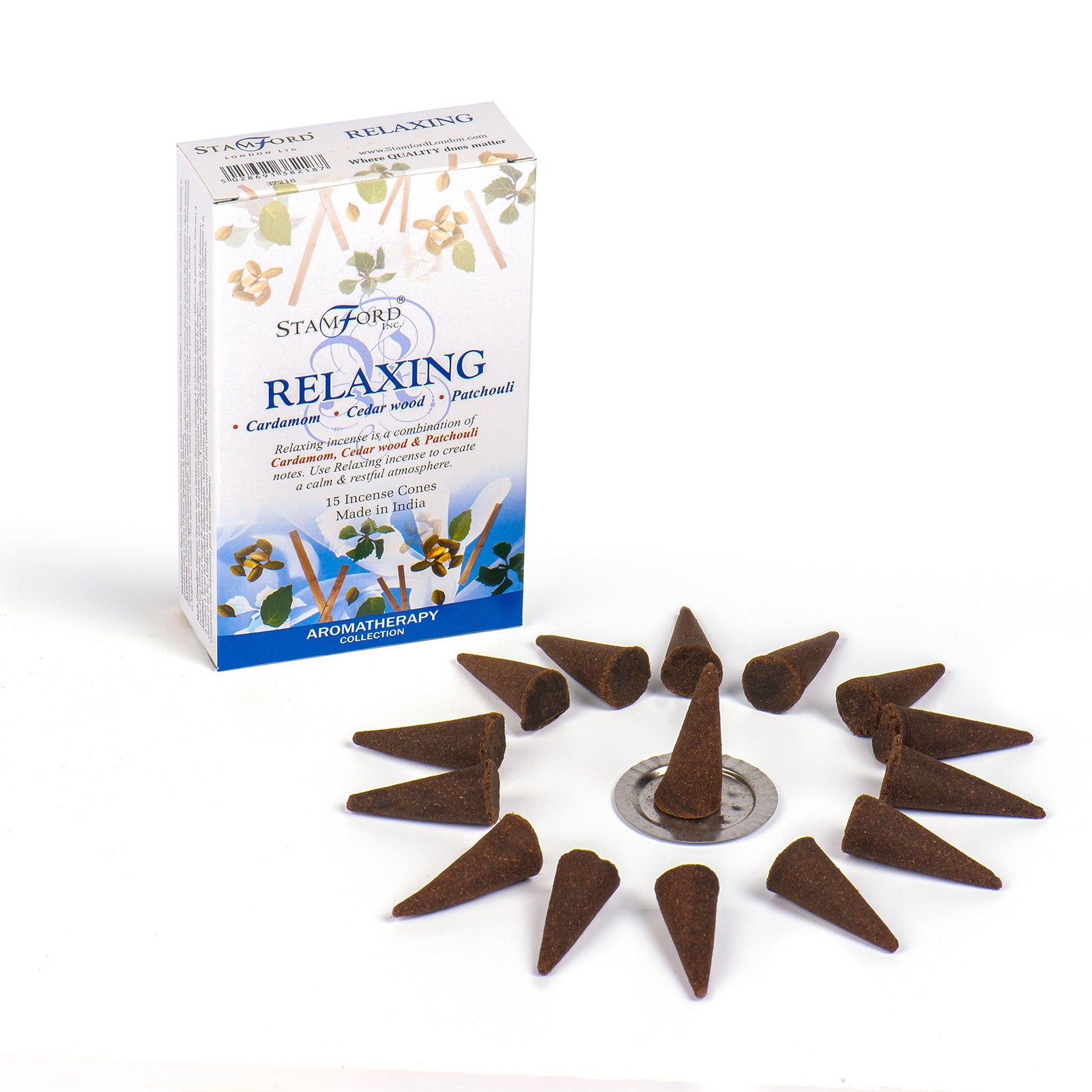 Stamford Premium Incense Cones - Relaxing - Hira Online