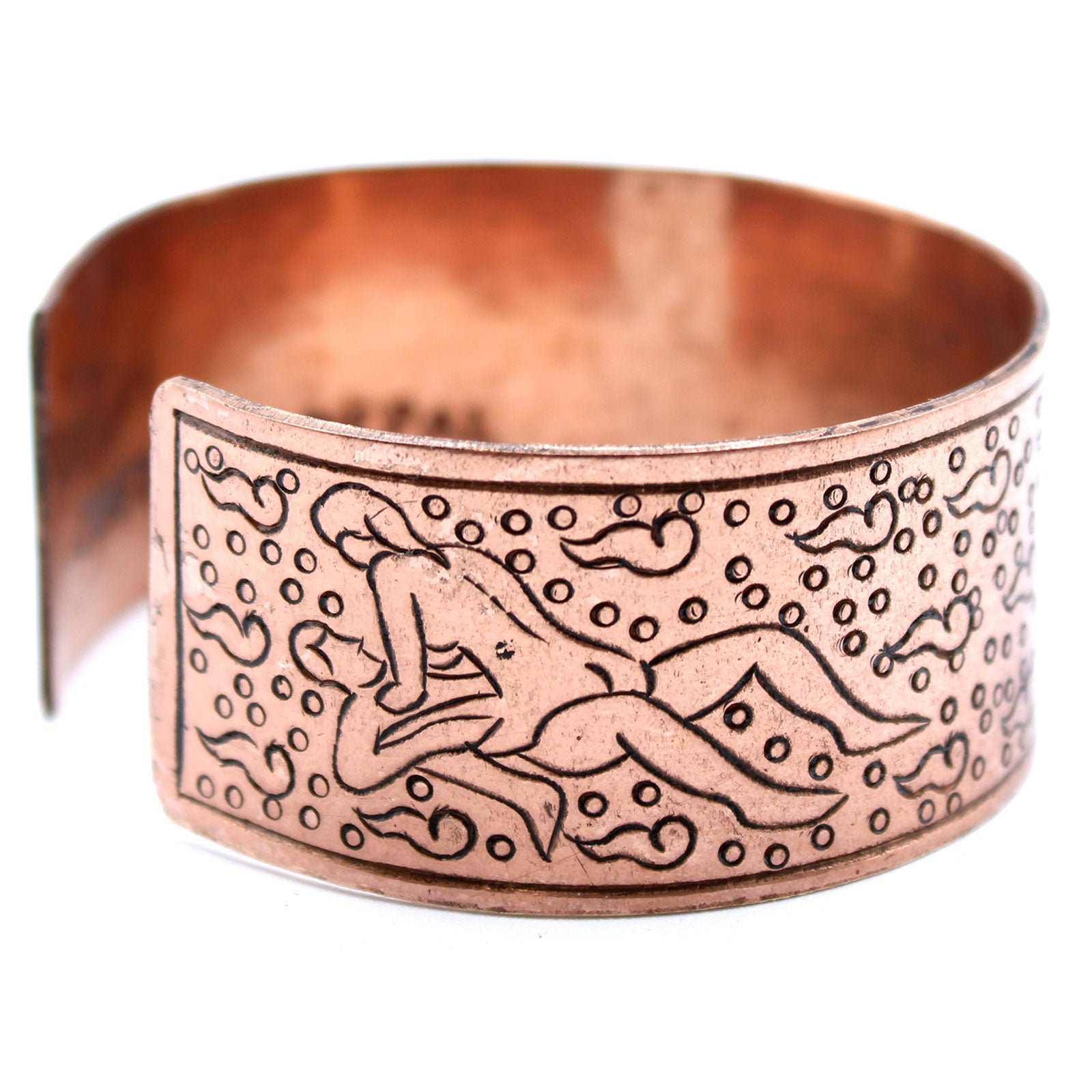 Copper Tibetan Bracelet - Kamasutra - Hira Online