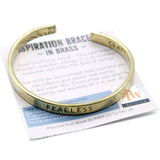 Inspiration Bracelet - Brass Selection - Hira Online