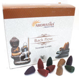 Aromatica Backflow Incense Cones - 7 Charkras - Hira Online