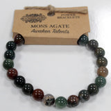 Power Bracelet - Moss Agate - Hira Online