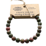 Power Bracelet - Green Jasper - Hira Online