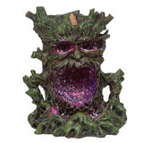 Crystal Green Man LED Back Flow Incense Burner