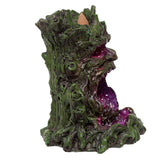 Crystal Green Man LED Back Flow Incense Burner - Hira Online