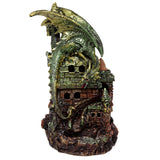 Dragon Castle LED Back Flow Incense Burner