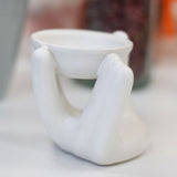 Helping Hand Oil Burner - White - Hira Online