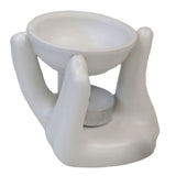 Helping Hand Oil Burner - White - Hira Online