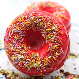 Donut Bath Fizzers – Raspberry Bath Donuts