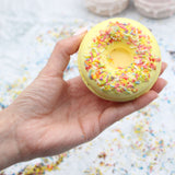 Donut Bath Fizzers – Lemon Meringue Bath Donuts