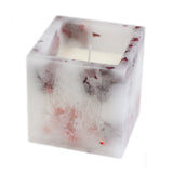 Enchanted Glowing Candle - Large Square - Rose