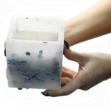 Enchanted Glowing Candle - Large Square - Lavender