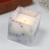 Enchanted Glowing Candle - Large Square - Lavender