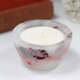 Enchanted Glowing Candle- Large Bowl - Rose