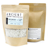 Himalayan Bath Salt Blend 500g - Clarity: Rosemary & Clary Sage Essential Oils + Olive Oil