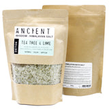 Himalayan Bath Salt Blend 500g - Detox: Tea Tree & Lime Essential Oils + Evening Primrose Oil