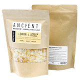 Himalayan Bath Salt Blend 500g - Energise: Lemon, Ginger & Orange Essential Oils + Avocado Oil