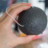 Konjac Sponge - Charcoal - Hira Online