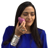 Konjac Heart Sponge - Rose - Hira Online