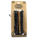 Mens Bracelet Sets - Black & Macho (asst) - Hira Online