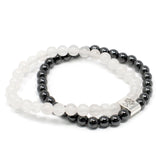 Magnetic Gemstone Bracelet - Rock Quartz - Hira Online