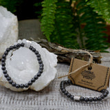 Magnetic Gemstone Bracelet - Rock Quartz - Hira Online