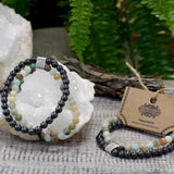 Magnetic Gemstone Bracelet - Amazonite - Hira Online