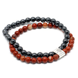 Magnetic Gemstone Bracelet - Redstone - Hira Online