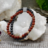 Magnetic Gemstone Bracelet - Redstone - Hira Online