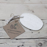 Natural Loofah Body Scrubs - Oval Rub - Hira Online