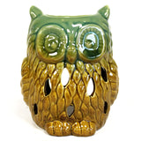 Classic Rustic Oil Burner - Owl (assorted) - Hira Online