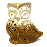 Classic Rustic Oil Burner - Owl Side-on (assorted) - Hira Online