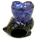 Classic Rustic Oil Burner - Owl Side-on (assorted) - Hira Online