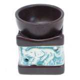 Classic Rustic Elephant Oil Burners (assorted) - Hira Online