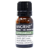 Citronella Organic Essential Oil 10ml