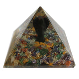 Lrg Orgonite Pyramid 70mm - Angel - Hira Online