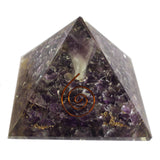 Lrg Orgonite Pyramid 70mm - Angel - Hira Online