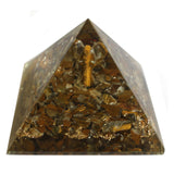 Lrg Orgonite Pyramid 70mm - Angel - Hira Online